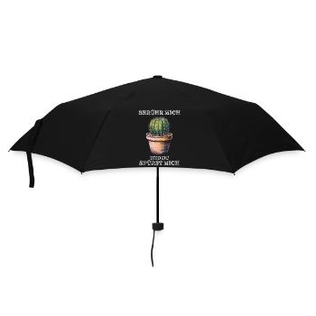 CACTUS TOUCH ME AND YOU FEEL ME - Umbrella (small) - black - Front
