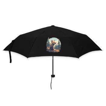 Foxes Fox - Umbrella (small) - black - Front