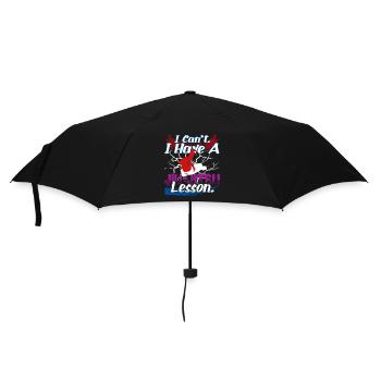 I Can't I Have A Jiu Jitsu Lesson - Umbrella (small) - black - Front