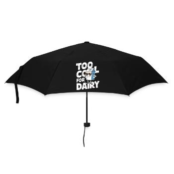 Laktoseintoleranz Laktoseintolerant - Regenschirm (klein) - Schwarz - Vorne