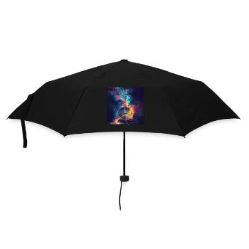 Banjo - Regenschirm (klein) - Schwarz - Vorne