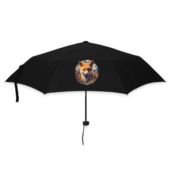Foxes Fox - Umbrella (small) - black - Front