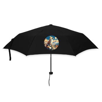 Foxes Fox - Umbrella (small) - black - Front