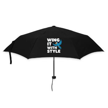 Parrot Owner Parrot Life And Exotic - Umbrella (small) - black - Front