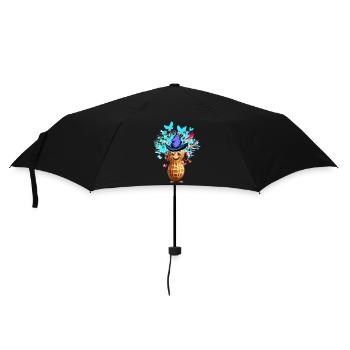 Spring Magic Peanut Peanuts Natural Insects - Umbrella (small) - black - Front