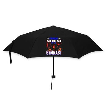 Gymnastic Proud Mom Of A Gymnast - Umbrella (small) - black - Front