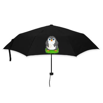 École de papier étudiant Penguin - Parapluie standard - noir - Devant