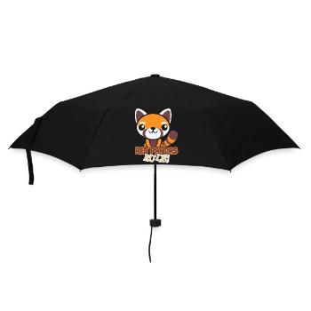 Red Pandas Rule - Umbrella (small) - black - Front
