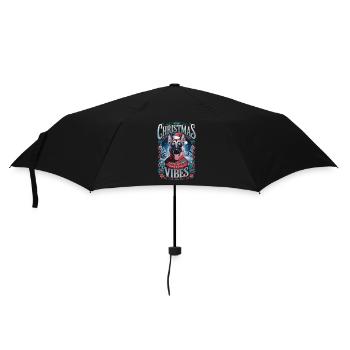 German Shepherd Christmas Vibes - Umbrella (small) - black - Front