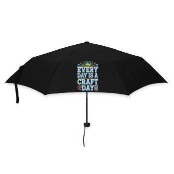 Crafts with children diy projects and funny ones - Umbrella (small) - black - Front