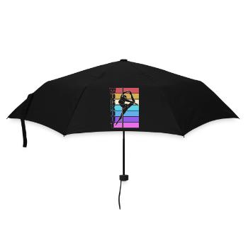 Pole Dance - Regenschirm (klein) - Schwarz - Vorne