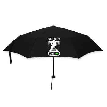 Mode roller hockey activé - Parapluie standard - noir - Devant
