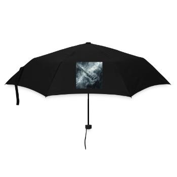 Gitarre - Regenschirm (klein) - Schwarz - Vorne