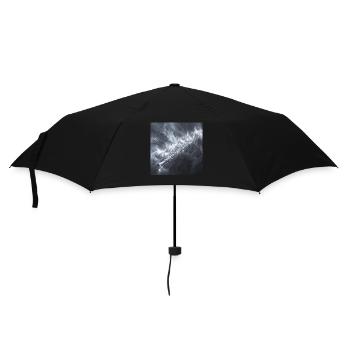 Querflöte - Regenschirm (klein) - Schwarz - Vorne