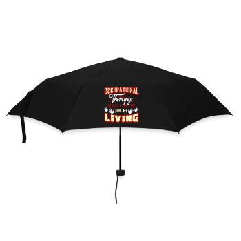 Occupational Therapy Skills For The Job Of Living - Umbrella (small) - black - Front
