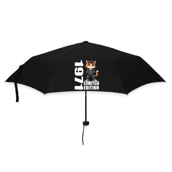 Edition Limitée 1971 Anniversaire Né 1971 - Parapluie standard - noir - Devant