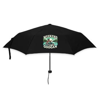 Wochenende Googan - Regenschirm (klein) - Schwarz - Vorne