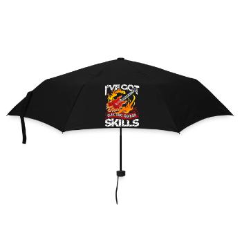 I've Got Electric Guitar Skills - Umbrella (small) - black - Front