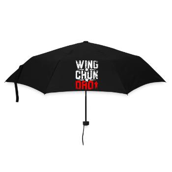 Fête des pères Wing chun Papa Papa - Parapluie standard - noir - Devant