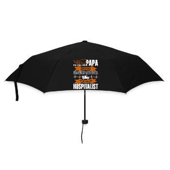 Hospitalist Papa I'm The Way Too Cool To Be Called - Umbrella (small) - black - Front