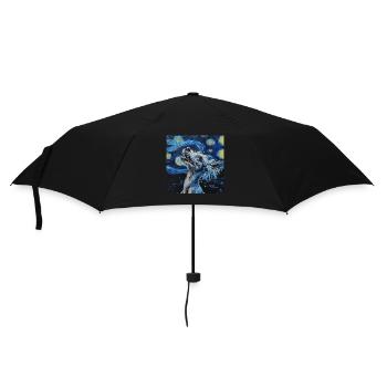 Chinesischer Schopfhund - Regenschirm (klein) - Schwarz - Vorne