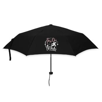 Mother's day Mama Tai chi mom - Umbrella (small) - black - Front
