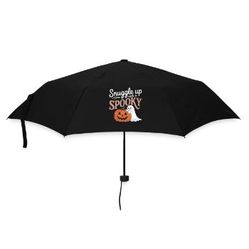 Cozy, Horror, Aesthetics, Spooky, Cozy - Umbrella (small) - black - Front