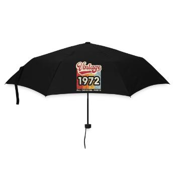 Millésime 1972 - Parapluie standard - noir - Devant