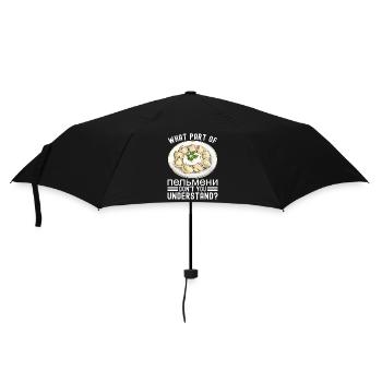 Pelmeni Cuisine russe - Parapluie standard - noir - Devant