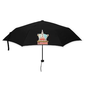 I Left My Heart In London - Umbrella (small) - black - Front