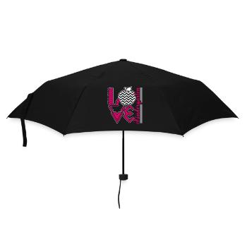 Kindergarten Teacher Love Kindergarten - Umbrella (small) - black - Front