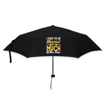 J'étais marié mais maintenant je vais bien - Parapluie standard - noir - Devant