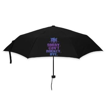 Sorry Can't Hockey Bye Hockey Lover - Umbrella (small) - black - Front
