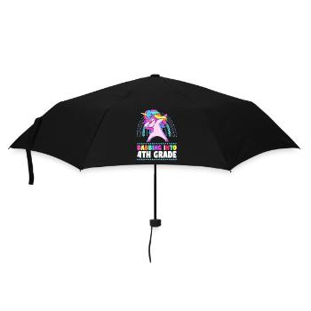 4. Klasse - Regenschirm (klein) - Schwarz - Vorne