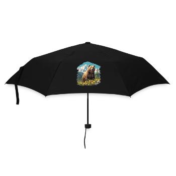 Grizzlis Ours grizzly - Parapluie standard - noir - Devant