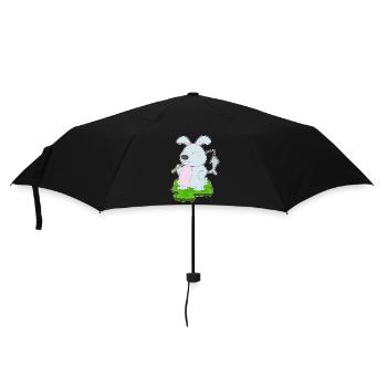 Pêche au poisson bunny Angler - Parapluie standard - noir - Devant