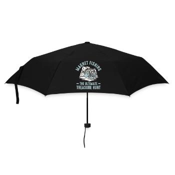 Neodymium Magnet Fishing Magnetic Fisher - Umbrella (small) - black - Front