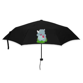 Nashorn Poker Pokerkarten - Regenschirm (klein) - Schwarz - Vorne
