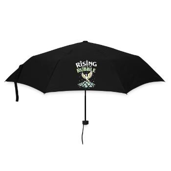 Trennungsermächtigung, Selbstliebe, Neuanfänge - Regenschirm (klein) - Schwarz - Vorne