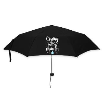 Trennungsermächtigung, Selbstliebe, Neuanfänge - Regenschirm (klein) - Schwarz - Vorne
