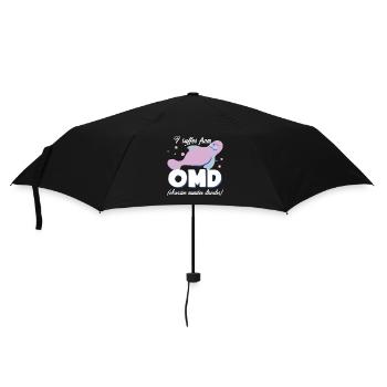 Manatee Obsessive Manatee Disorder - Umbrella (small) - black - Front