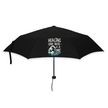 Music Therapy Emotional Healing Relaxation - Umbrella (small) - black - Front