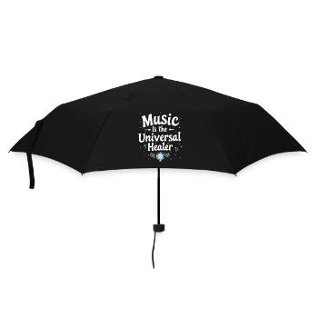 Music Therapy Emotional Healing Relaxation - Umbrella (small) - black - Front