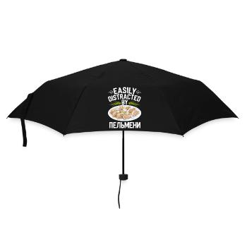 Pelmeni Cuisine russe - Parapluie standard - noir - Devant
