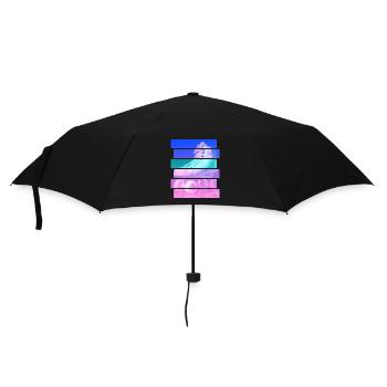 Roller-skate - Umbrella (small) - black - Front