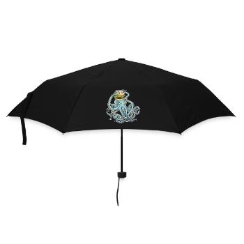 Cheeseburger au poulpe - Parapluie standard - noir - Devant