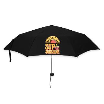 Paddleboarding Sup-abenteuer, Wassersport Im - Regenschirm (klein) - Schwarz - Vorne