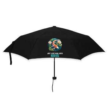 Koi Koi Carpe - Parapluie standard - noir - Devant