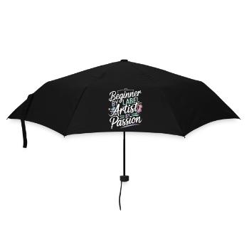 Kreatives Hobby Für Anfänger In Der - Regenschirm (klein) - Schwarz - Vorne