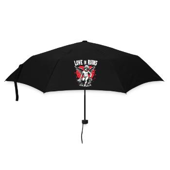 Grunge Valentine's Day Dark Romance Edgy Love - Umbrella (small) - black - Front